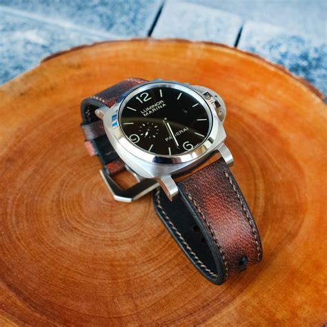 fake panerai leather strap|where to buy panerai straps.